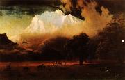 Albert Bierstadt Mount Adams, Washington Sweden oil painting reproduction